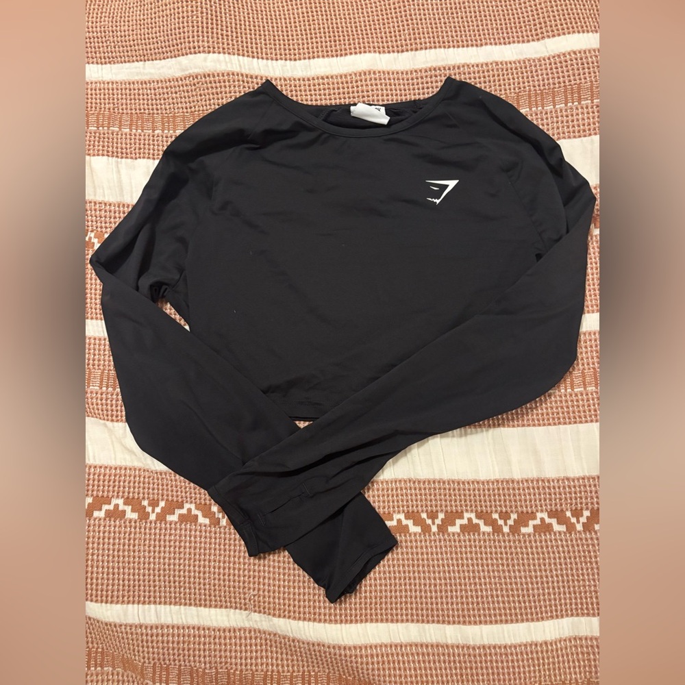 Gym Shark Cropped Long Sleeve